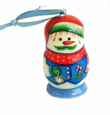 Boule de Noel en bois  -