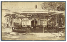 Vintage al Spa Town Water Fountain Music Kiosk or Spa Town Water Fountain