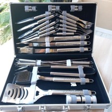 Malette Berghoff 32 pièces Couverts et accessoires pour Barbecue Plancha Neuf
