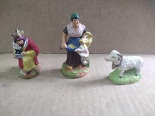 Lot De 3 Santons De Provence