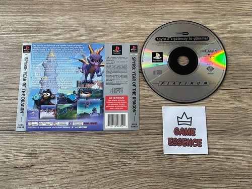 Jaquette arrière spyro - cd, 2