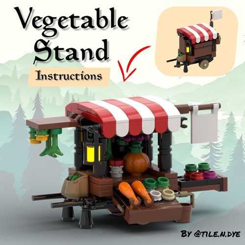 Moc 114509 medieval vegetable - moc-114509,