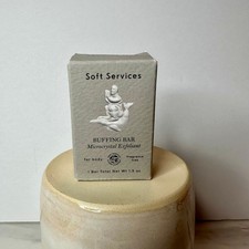 Soft Services  Buffing Bar Exfoliating Body Bar KP Ingrown Hair Fragrance Free