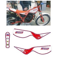 Set Graphiques Adhésifs pour Fantic Motor Trial 240 Factory Stickers Période