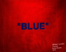 IKEA x Virgil Abloh Blue Rug