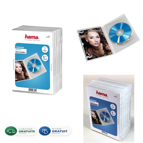 Hama boîtier dvd standard - hama,