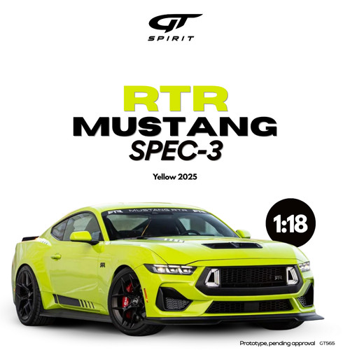 Rtr mustang spec 2025 - 2025, yellow