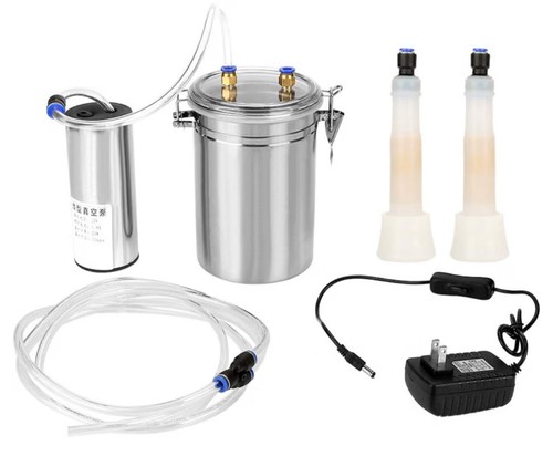 Electric milking machine - milking,