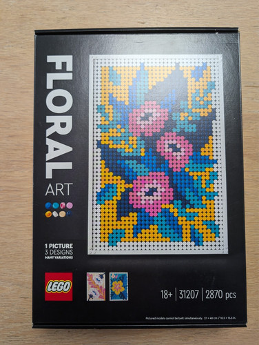 Lego art 31207 floral - art,