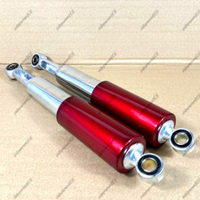 Amortisseurs arrière (paire) rouge métallisé pour Honda C50 C70 C90 CM90 CM91