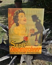 GRANDE PLAQUE TOLE GLACOÏDE