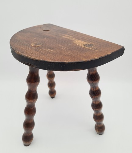 Ancien tabouret tripode - ancien,
