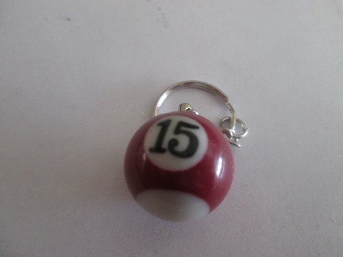 Porte clé boule billard - boule,