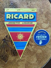 Fanion Et Sous Verre Ricard