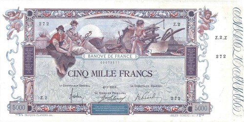 138 5000 francs 1 - 138),