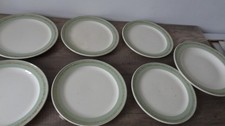 6 Assiettes plates diam. 24 cm