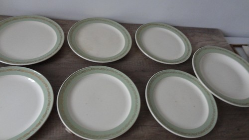 Assiettes plates diam 24 cm - 6,