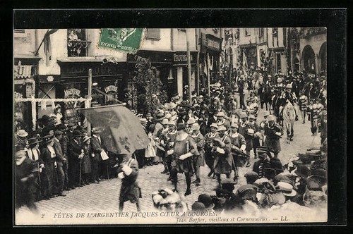 Cpa bourges fetes de - cpa,