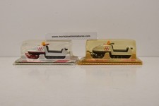 LOT OF 2 OLYMPIC GAMES SNOWMOBILES MAJORETTE 1/66 NEW IN BLISTER