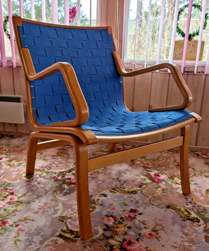 Fauteuil vintage finn - fauteuil,