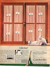 ADVERTISEMENT ADVERTISING 044 1966 GARDISETTE curtains curtains curtains