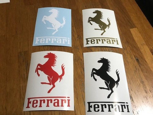 Ferrari sticker autocollant - ferrari,