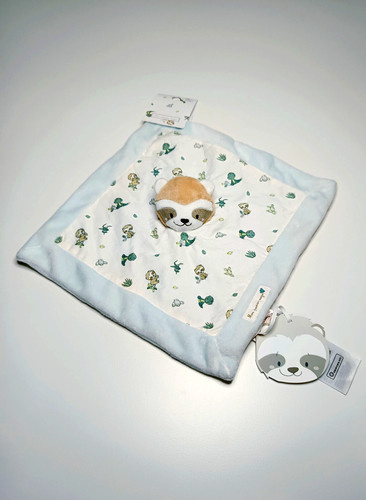 Doudou plat paresseux - doudou, paresseux/raton