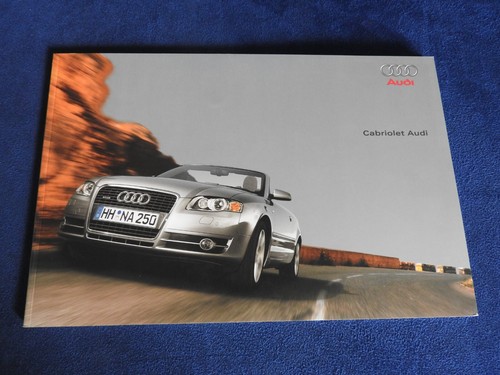Catalogue audi cabriolet - audi, a4