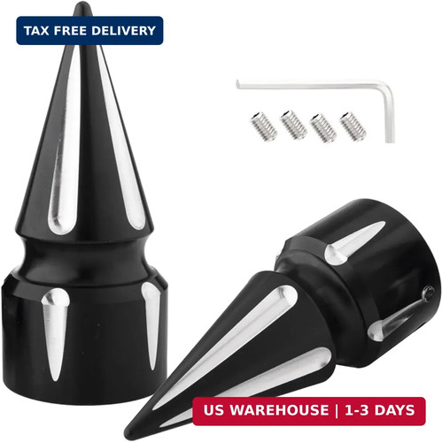 Front axle nut covers - covers, cnc