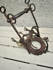 BRIDE DE MORE ARTILLERIE A CHEVAL MONTEE, SEGOND EMPIRE 1853s SOUVENIR SCULPTURE