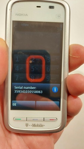 3285 nokia 5230 very - 5230-1c, rare