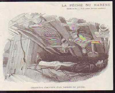 1908 -- BOULOGNE REAR ROOM BOAT FISHING HERRING