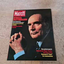 Paris Match N° 1669 du 22/05/1981- Spécial Mitterrand: Son univers secret