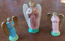 3 anges debout, santons