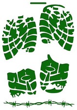 POCHOIR MYLAR  21*29.7cm