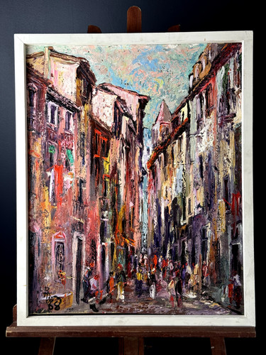 Peinture moderne hst huile sur - peinture,