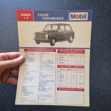 AUTOBIANCHI A 112 fiche