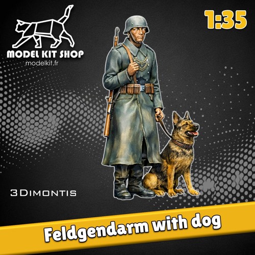 Figurine feldgendarme - 1:35,
