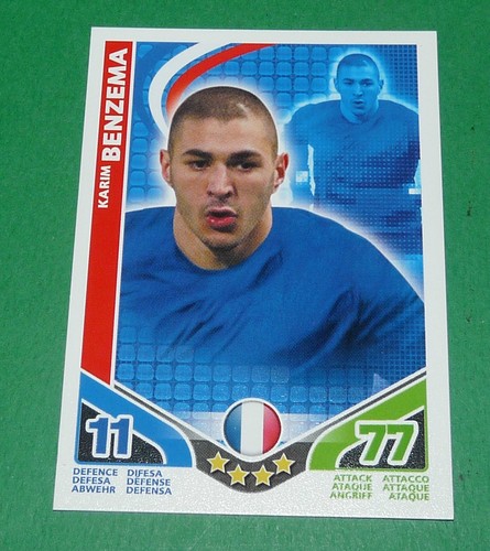 Karim benzema france topps - karim,