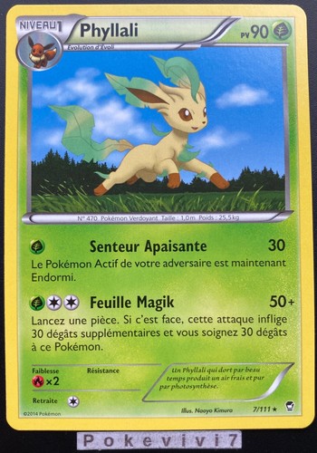 Carte pokemon phyllali - pokemon,