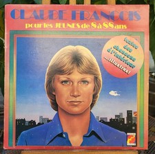 Claude François  Pour Les Jeunes De 8 à 88 Ans Rare LP 33T 1976 Inner Sleeve