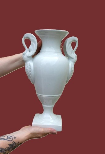 Vase amphore porcelaine - en,