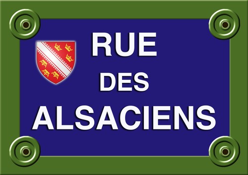 Street plaque collection - plaque,