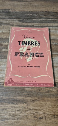 Livre vieux timbres - livre, france