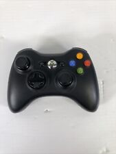 Official Microsoft Xbox 360 Black Wireless Controller! ~ Works Great! Authentic!