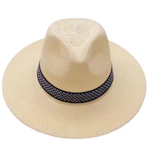 Chapeau paille été homme - chapeau,