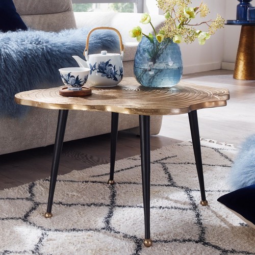 Finebuy table basse métal - basse,