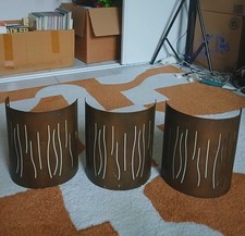 Lot de 3 Abat-jours designs