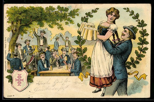 Lithographie gymnaste la - à,