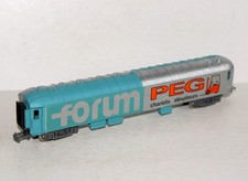 RARE! JOUEF HO 5631 FORUM CAR PEG FORKLIFT ADVERTISING WAGON, SNCF